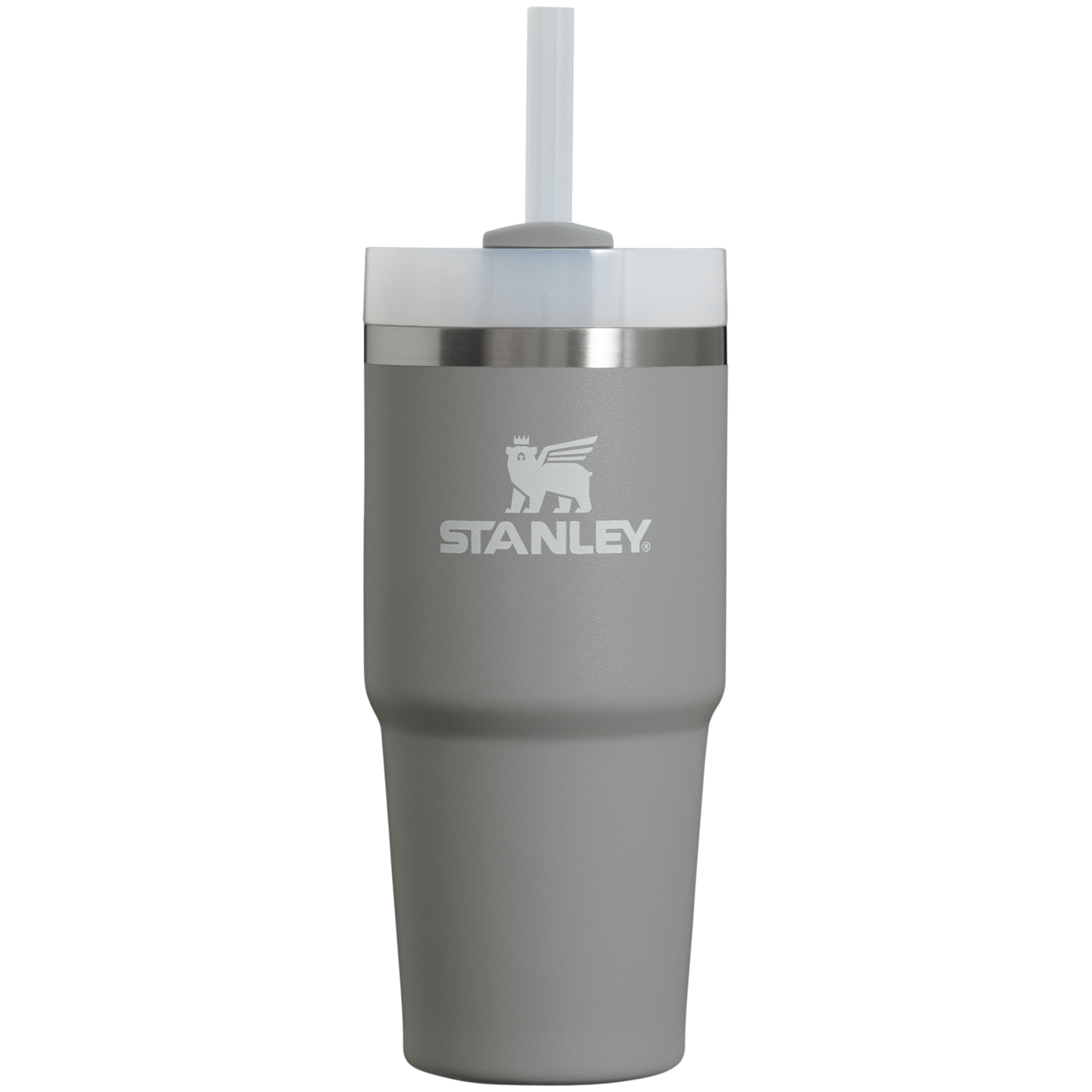 Stanley Quencher H2.O FlowState Tumbler Cup 14OZ In Stone Grey