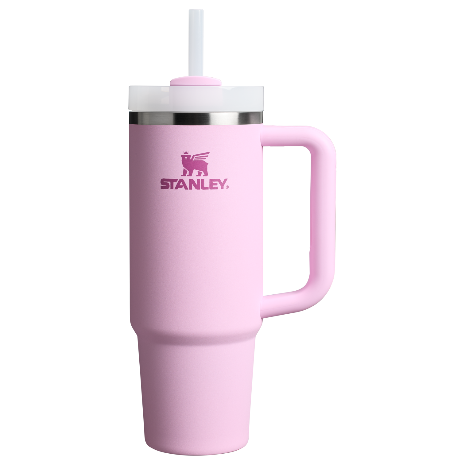 Stanley Quencher H2.O FlowState Tumbler Cup 30 OZ In Cherry Blossom Pink