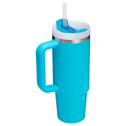 Stanley Quencher H2.0 Flowstate™ Tumbler 30 Oz Cup In Splash Blue