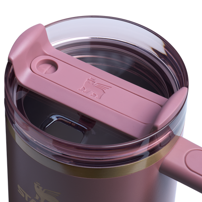 Stanley 40 OZ Quencher Insulated Tumbler Cup In Antique Pink