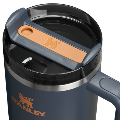 Stanley Quencher H2.O FlowState Tumbler Cup 40 OZ In Twilight Grey