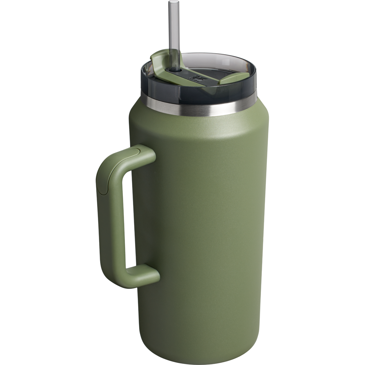 Stanley 64 OZ Stainless Steel Tumbler With Straw In Dried Pine Green