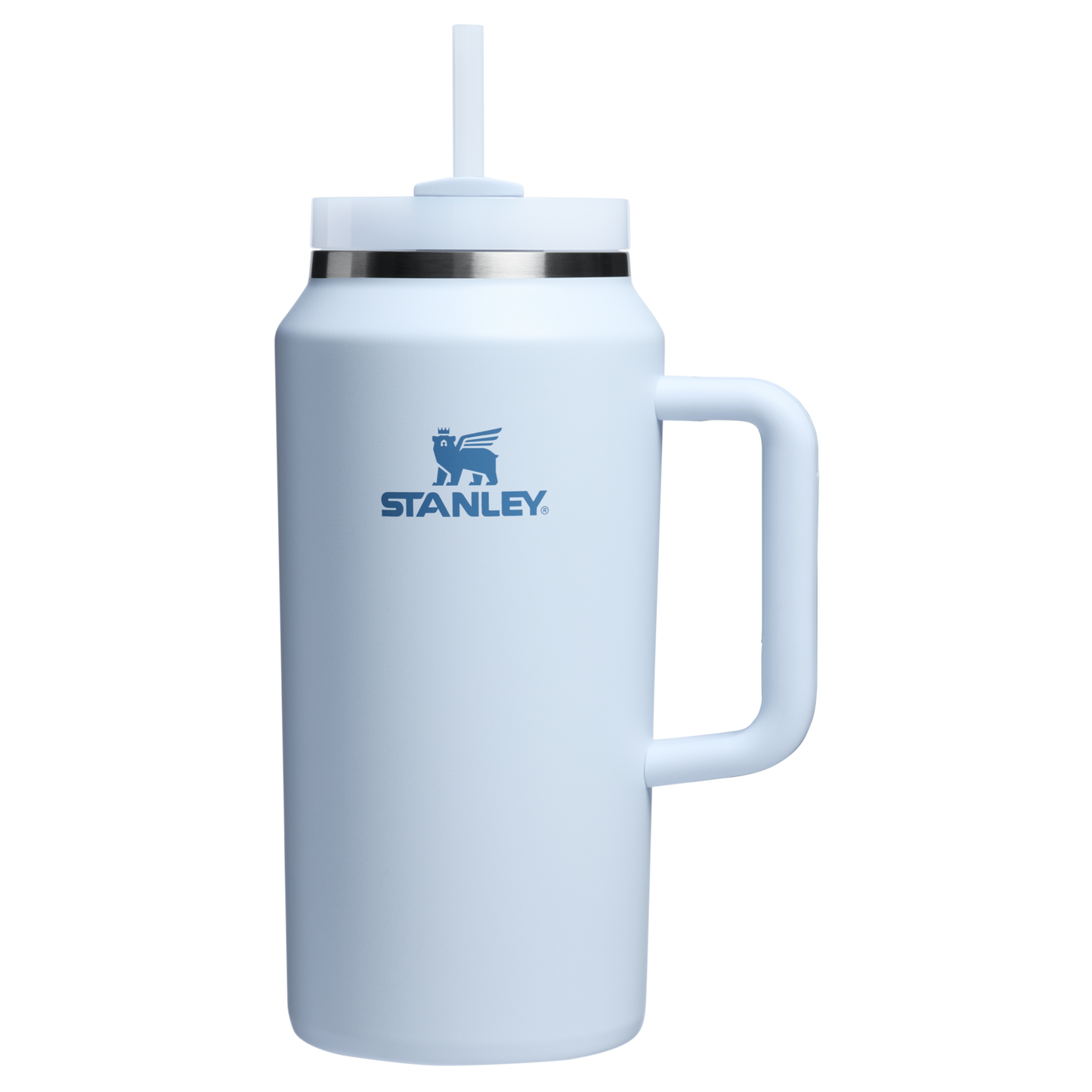 Stanley 64 OZ Quencher FlowState Insulated Tumbler In Glacier Blue