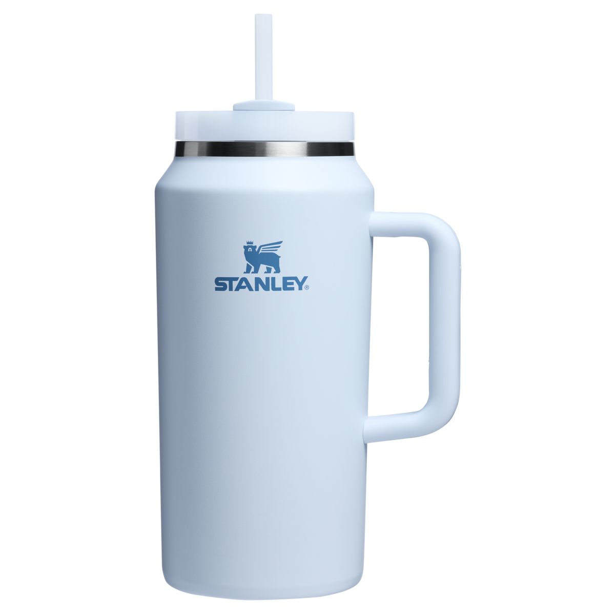 Stanley 64 OZ Quencher FlowState Insulated Tumbler In Glacier Blue