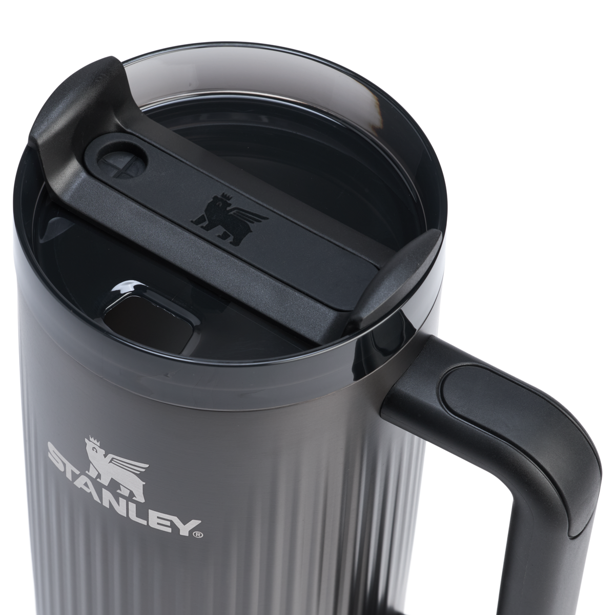 Stanley 40 OZ Quencher Fluted Insulate Tumbler In Black