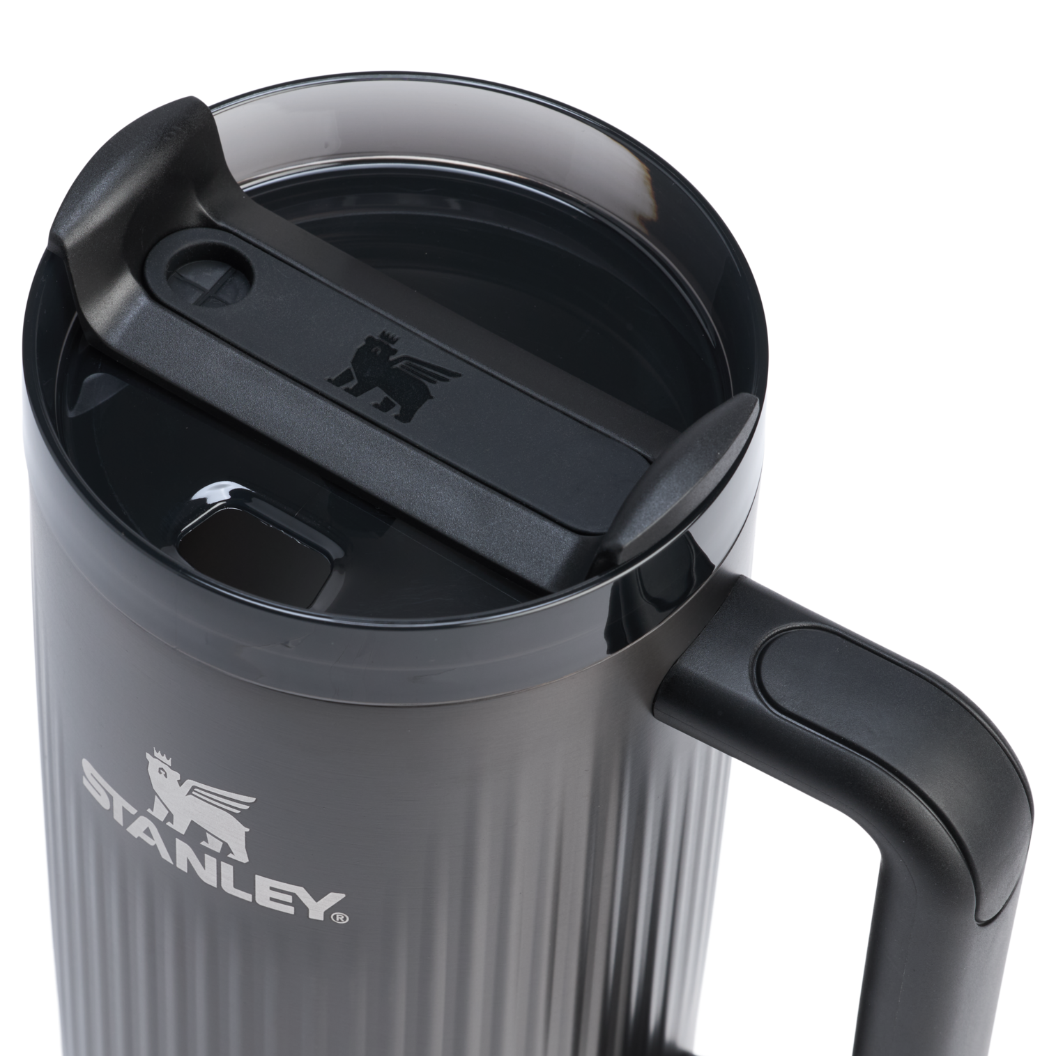 Stanley 40 OZ Quencher Fluted Insulate Tumbler In Black