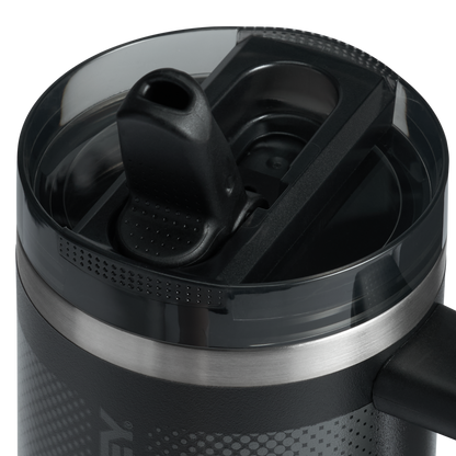 The Stanley Quencher ProTour Flip Straw Tumbler 14 OZ in Black Fade
