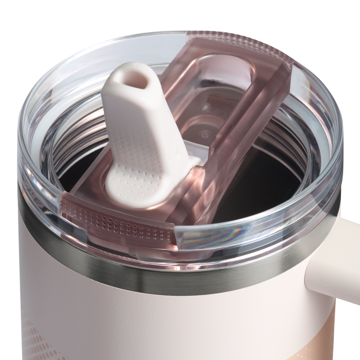 The Stanley Quencher ProTour Flip Straw Tumbler 30 OZ in Rose Quartz Fade