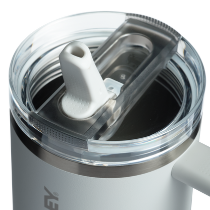The Stanley Quencher ProTour Flip Straw Tumbler 40 OZ in Frost