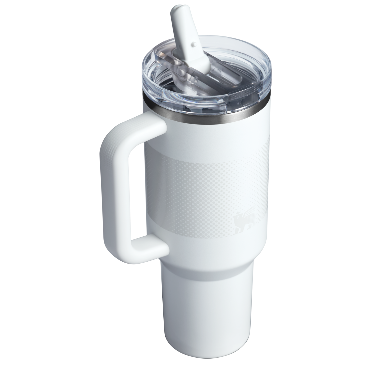 The Stanley Quencher ProTour Flip Straw Tumbler 40 OZ in Frost