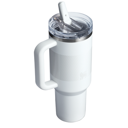 The Stanley Quencher ProTour Flip Straw Tumbler 40 OZ in Frost