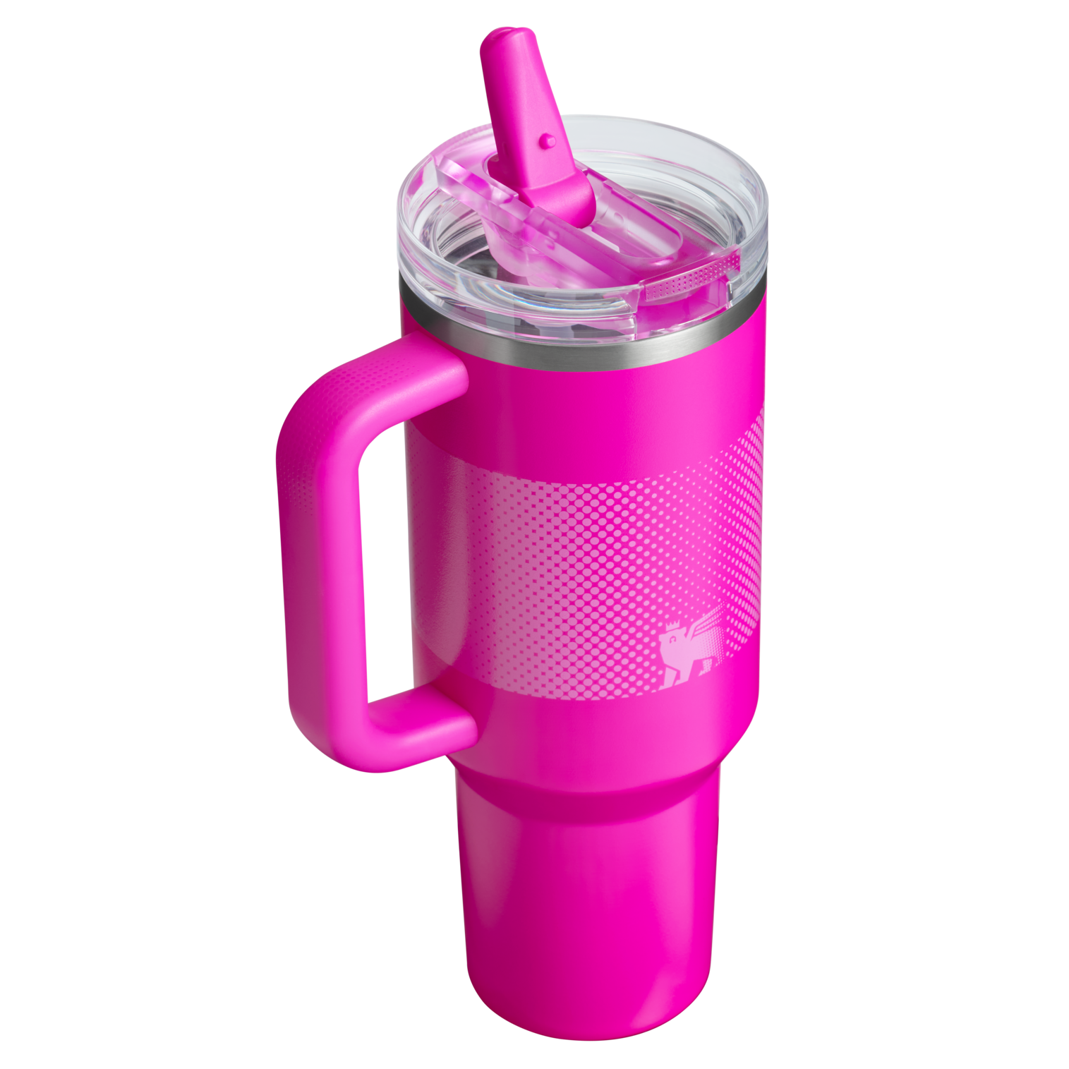 The Stanley Quencher ProTour Flip Straw Tumbler 30OZ Cup In Vivid Violet Fade
