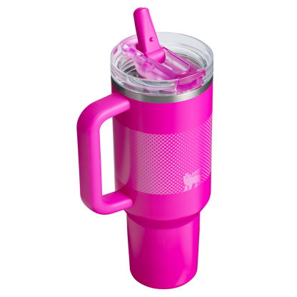 The Stanley Quencher ProTour Flip Straw Tumbler 30OZ Cup In Vivid Violet Fade