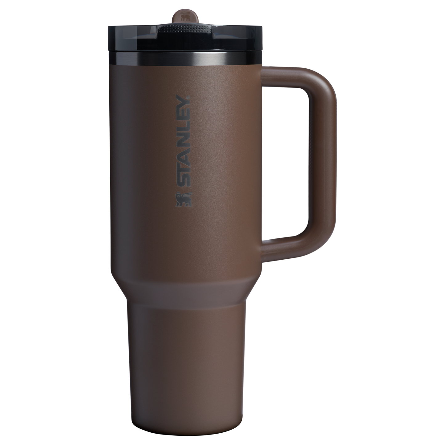The Stanley Quencher ProTour Flip Straw Insulated Tumbler 40 OZ Cup In Espresso Brown