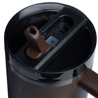 Stanley 40 OZ ProTour Flip Straw Insulated Tumbler Cup In Espresso Brown