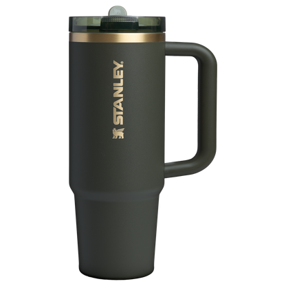 The Stanley Quencher ProTour Flip Straw Insulated Tumbler 30 Oz in Cypress Green