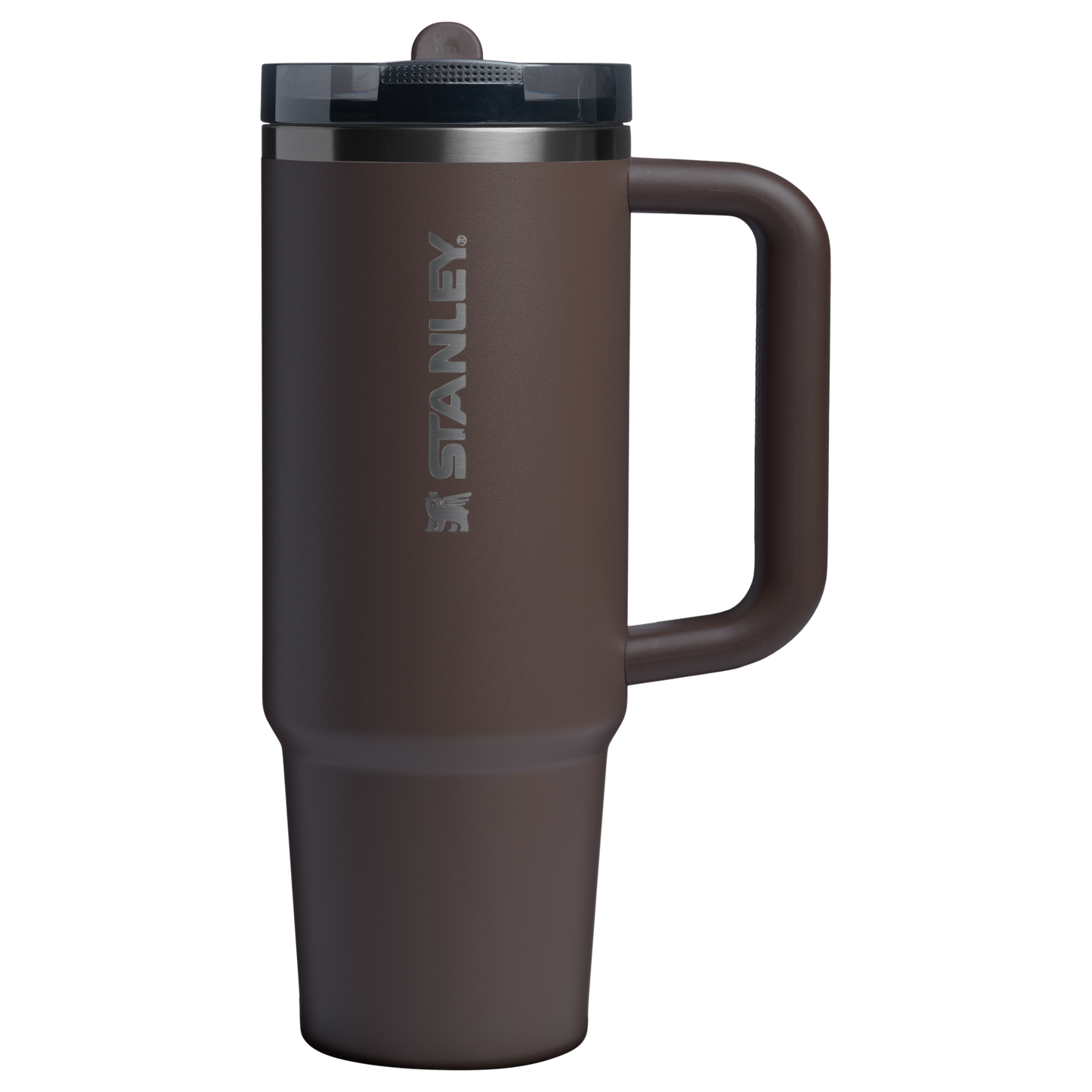 The Stanley Quencher ProTour Flip Straw Insulated Tumbler 30 OZ Cup In Espresso Brown