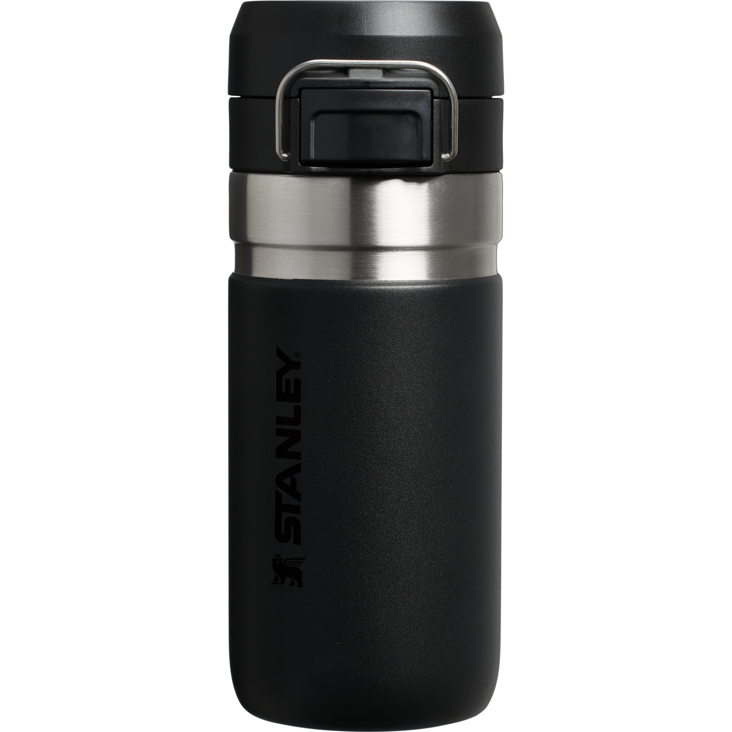 Stanley 16 OZ Quick Flip Go Water Bottle In Black
