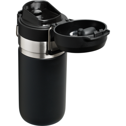 Stanley 16 OZ Quick Flip Go Water Bottle In Black