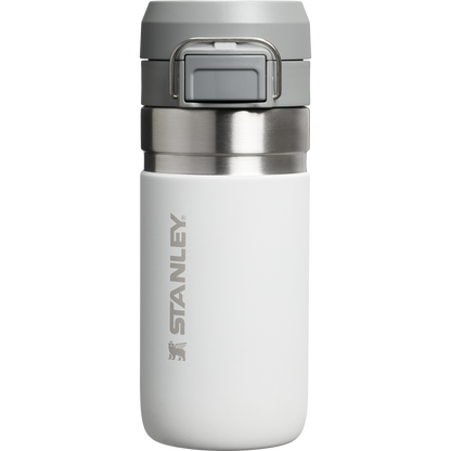 Stanley 16 OZ Quick Flip Go Water Bottle In Frost White