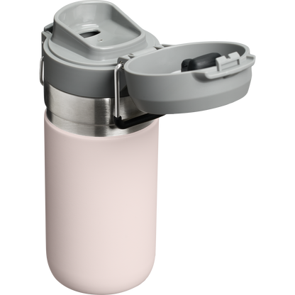 Stanley 16 OZ Quick Flip Go Water Bottle In Rose Quartz Pink
