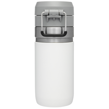 Stanley 16 OZ Quick Flip Go Water Bottle In Frost White