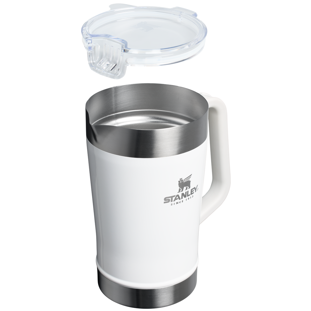 Stanley Stay-Chill Insulated Pitcher 64OZ In Frost Gloss White