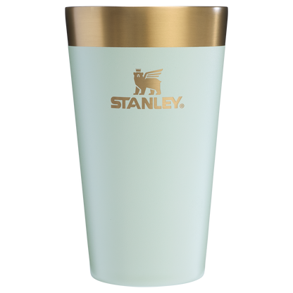 Stanley Stay-Chill Stacking Pint 16 OZ In Gilded Celadon Blue