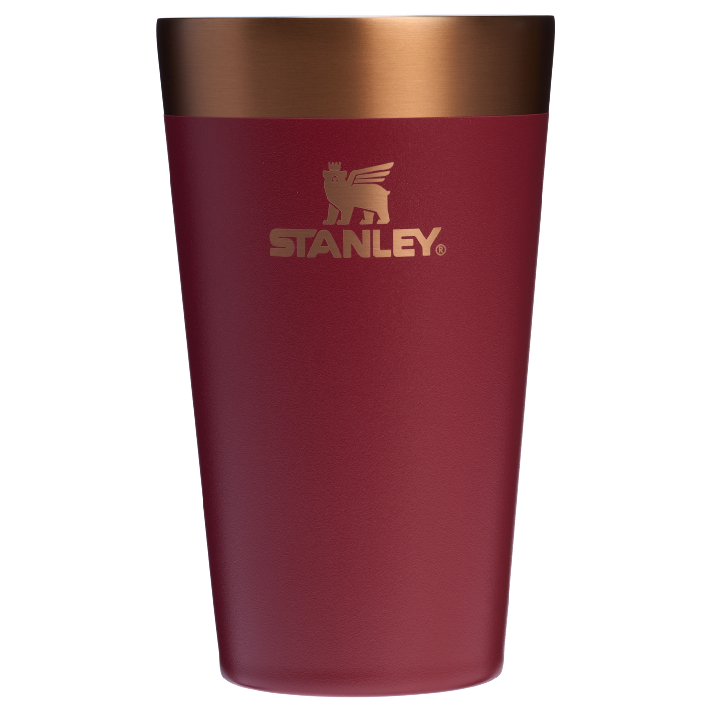 Stanley Stay-Chill Stacking Pint 16 OZ In Gilded Pomegranate Red