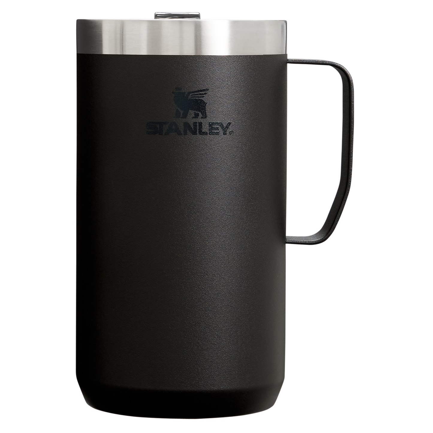 The Stanley Stay-Hot Camp Insulated Mug 24OZ In Matte Black