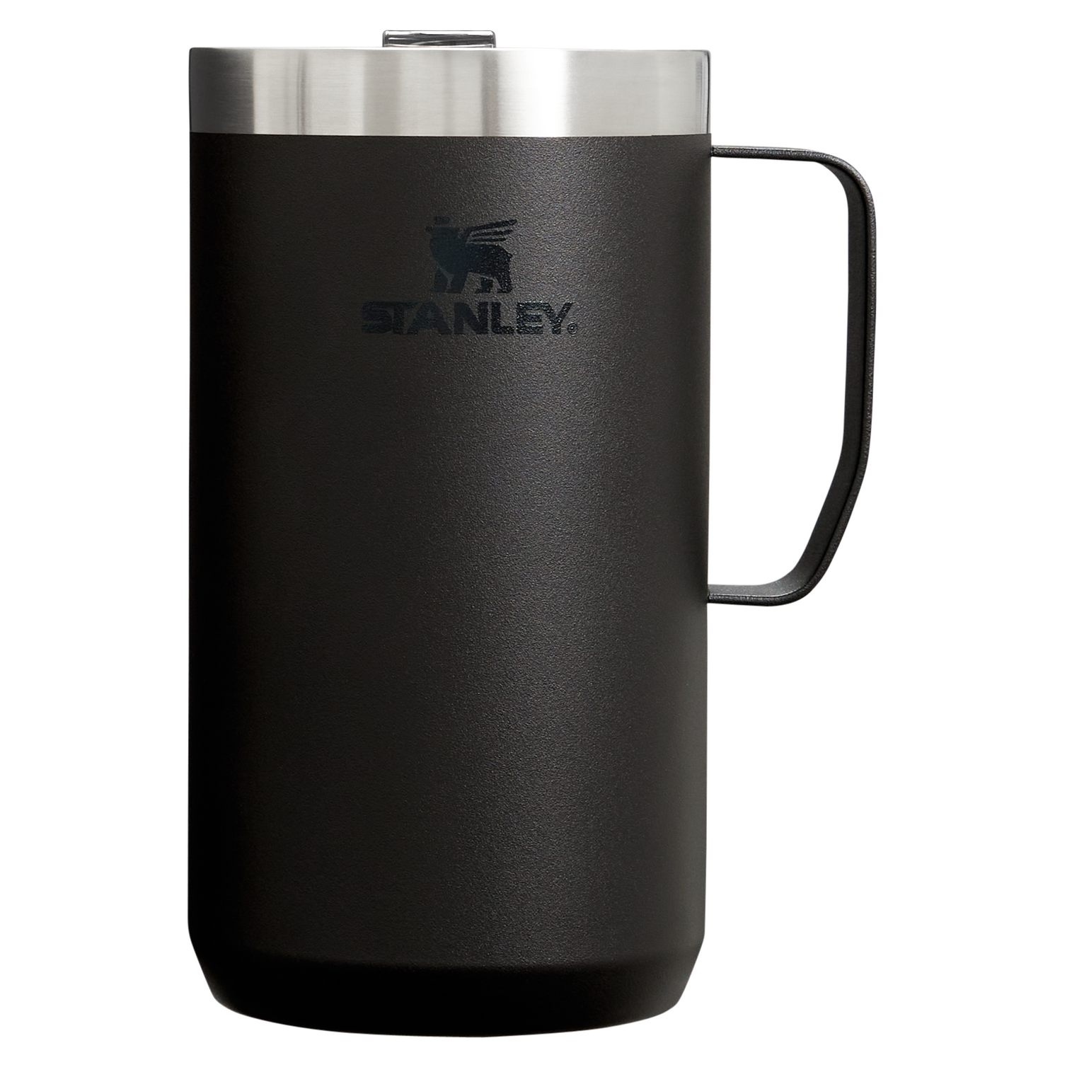 The Stanley Stay-Hot Camp Insulated Mug 24OZ In Matte Black
