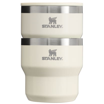 Stanley 10 OZ Stay Hot Stainless Steel Camp Cup In Cream Gloss White