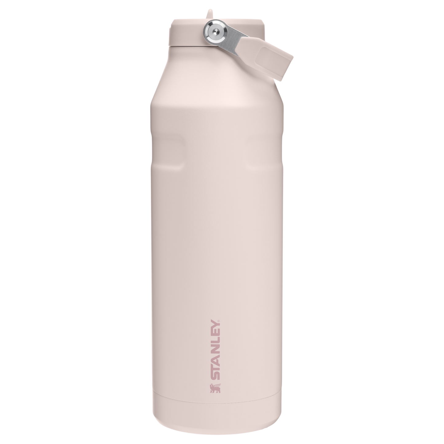 Stanley 50 OZ IceFlow Aerolight Flip Straw Water Bottle In rose quartz pink