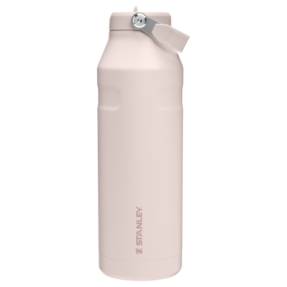 Stanley 50 OZ IceFlow Aerolight Flip Straw Water Bottle In rose quartz pink