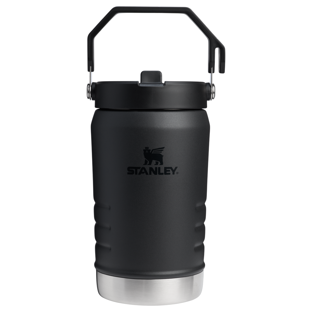 Stanley IceFlow 40 oz Stainless Steel Tumbler in Black with Flip Straw Lid