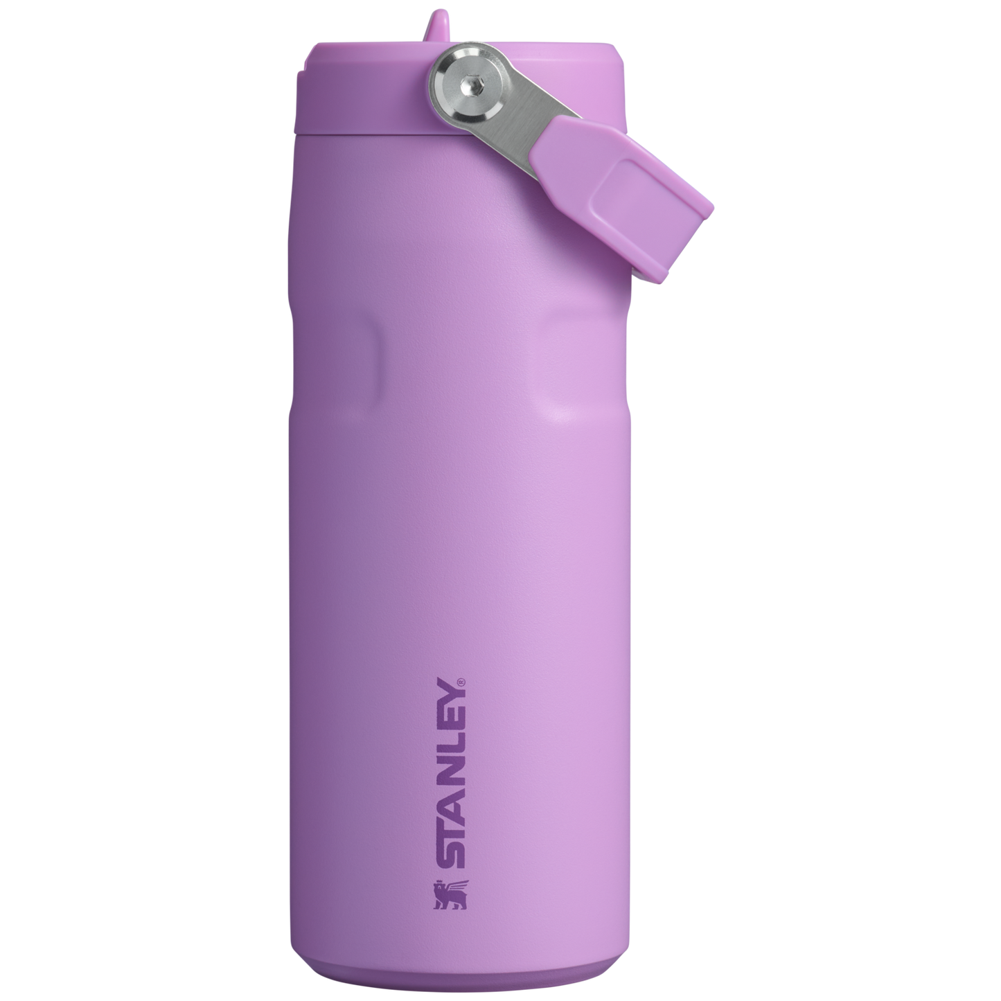 Stanley 16 OZ IceFlow Aerolight Flip Straw Water Bottle In Lilac Purple