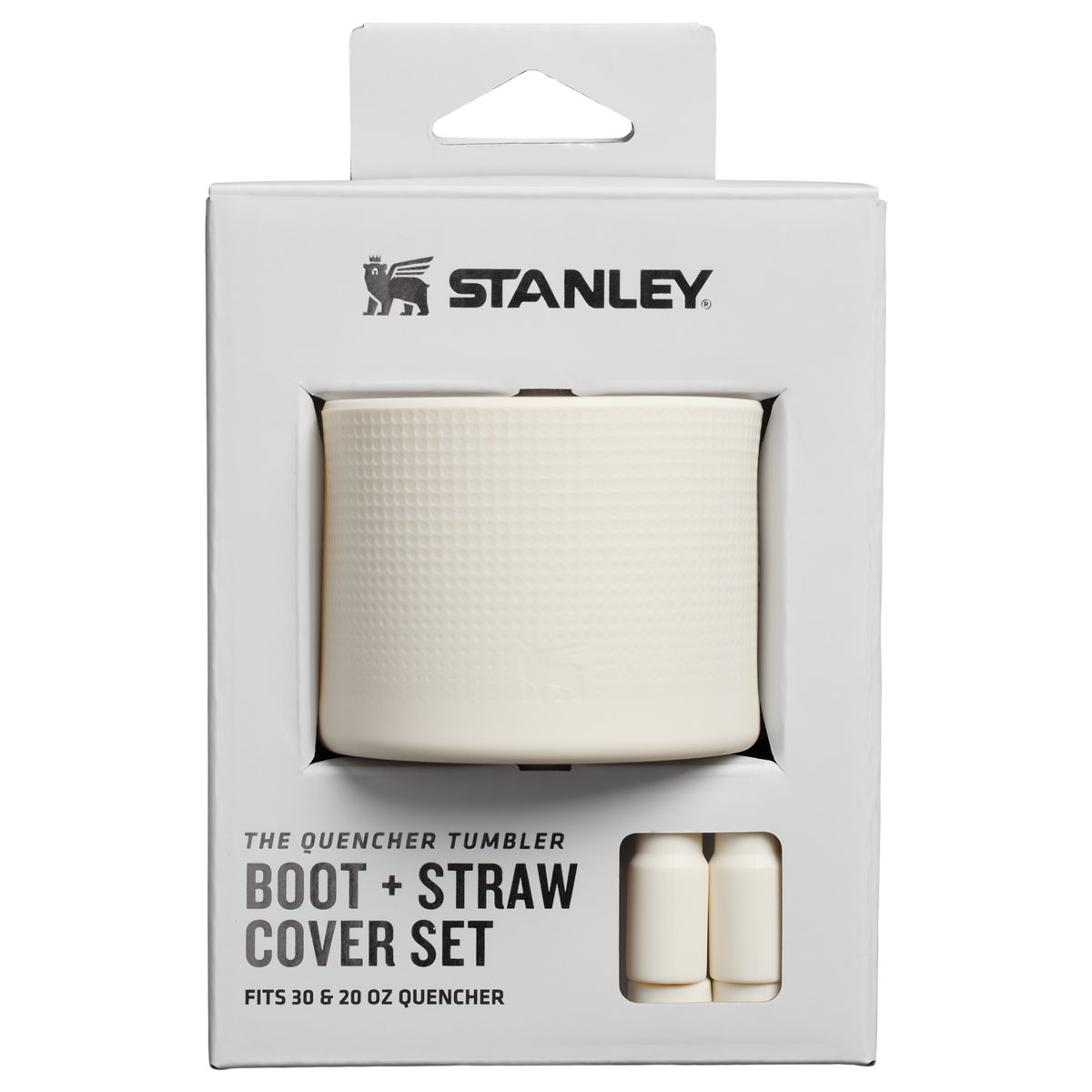 Stanley Quencher Boot & Straw Cover St In Cream White