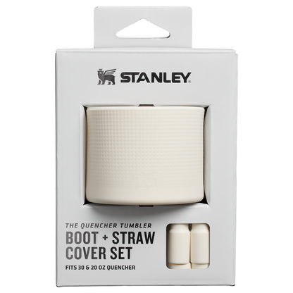 Stanley Quencher Boot & Straw Cover St In Cream White