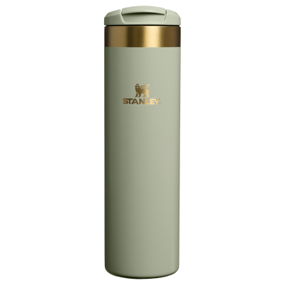 Stanley 20 OZ Aerolight Transit Bottle In Juniper Green