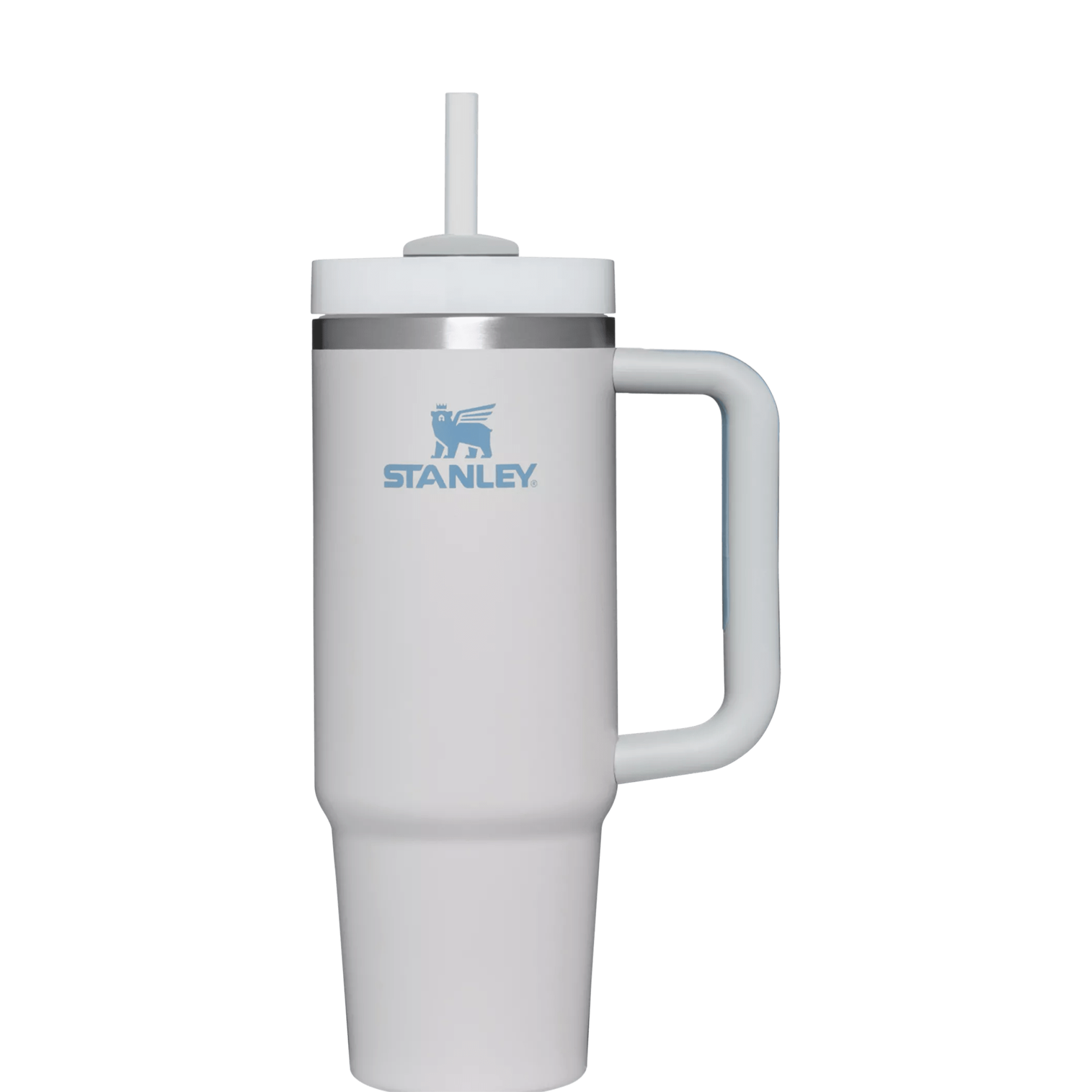 Stanley Quencher H2.0 Flowstate Tumbler 30 oz Cup In Fog White