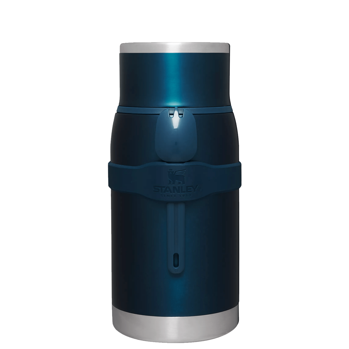 Stanley 36 oz To-Go Food Jar with Spork in Blue Glow